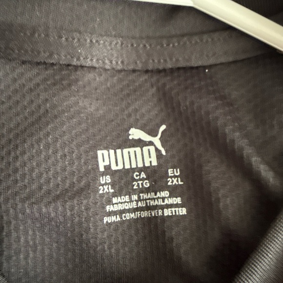 Puma Manchester City Black and Red Jersey - Picture 4 of 7